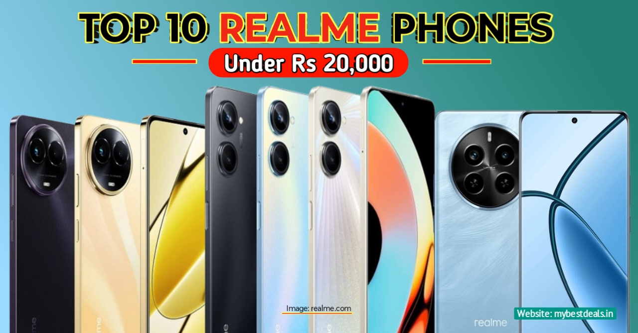 Top 10 Best Realme Phones Under 20000 in India 2024